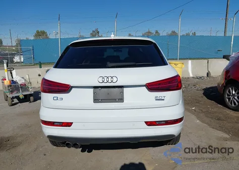 2016 Audi Q3 2.0T Premium Plus from USA, damaged, VIN WA1EFCFS2GR017798